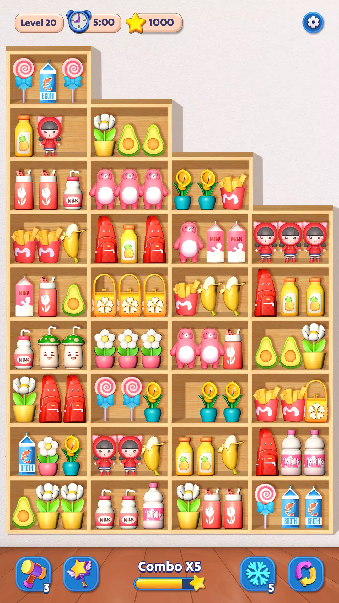 Goods Sorting 3D: Match Master 스크린샷 3
