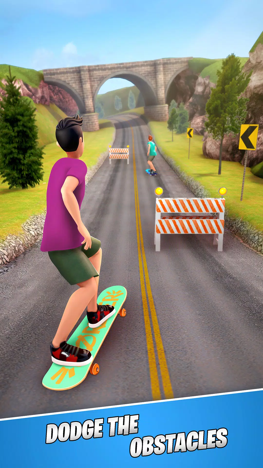 Skate Rush: Champions Race ဖန်သားပြင်ဓာတ်ပုံ 3