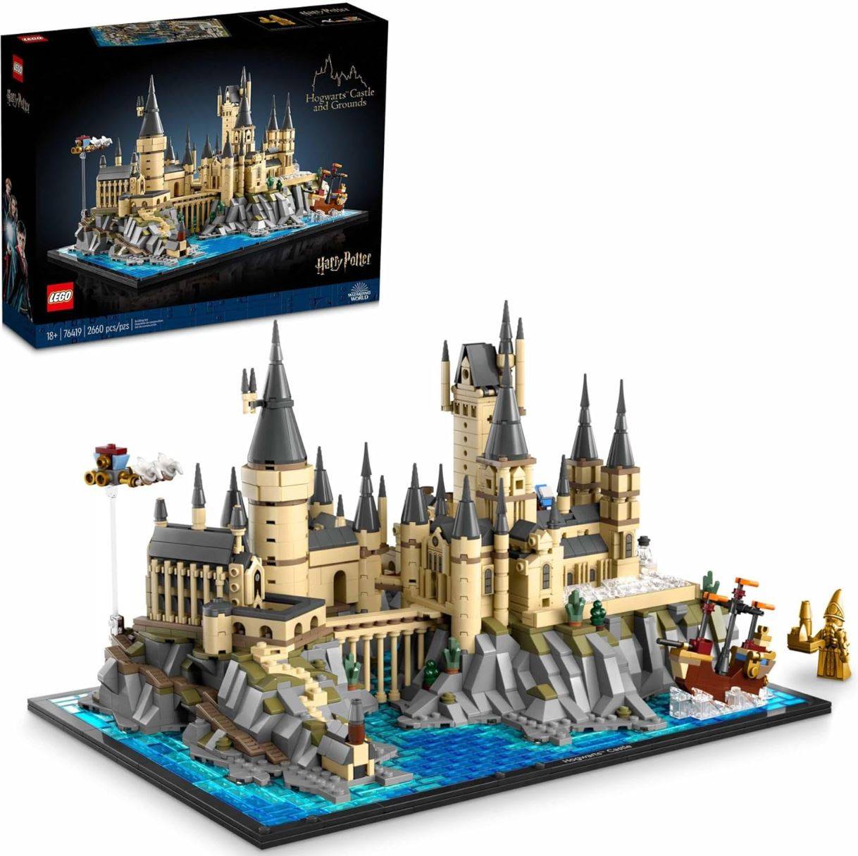 Set del Castello di Hogwarts LEGO Raggiunge il Prezzo Più Basso di Sempre su Amazon