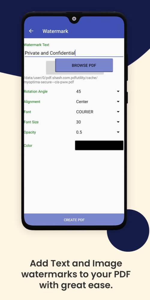 PDF Utils Zrzut ekranu 3