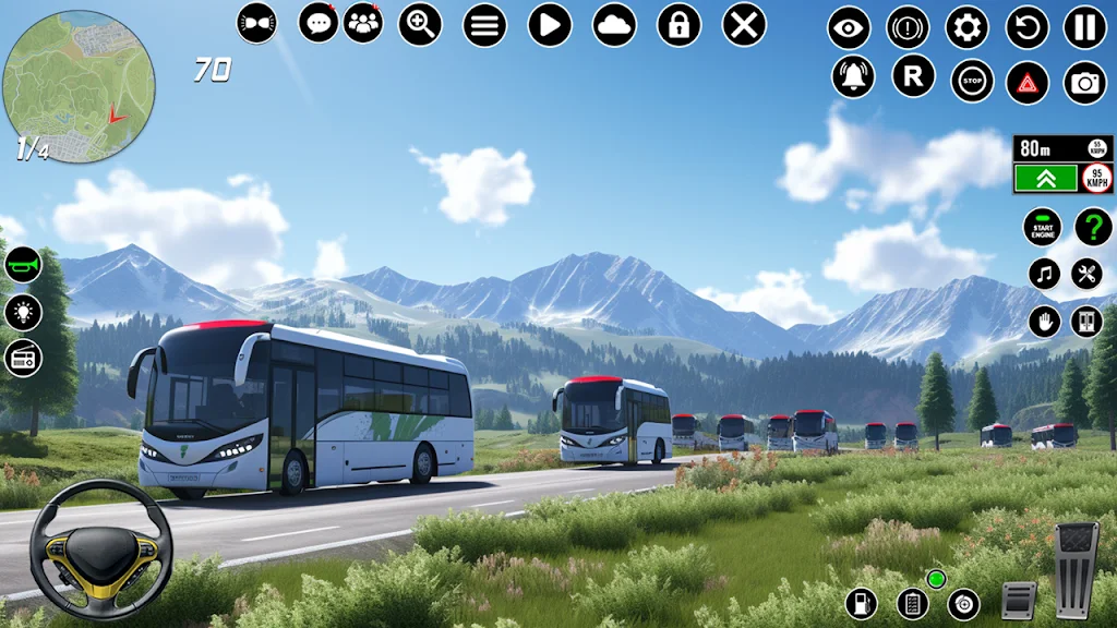 Indian Bus Driver: Bus Game ภาพหน้าจอ 2