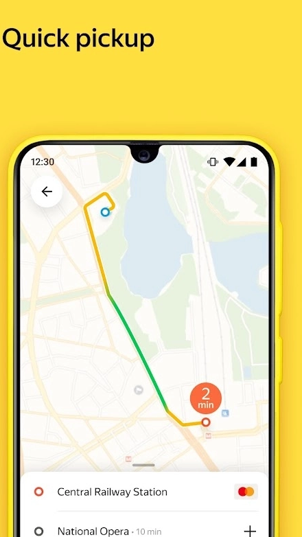 Yandex Go: taxi and delivery應用截圖第1張