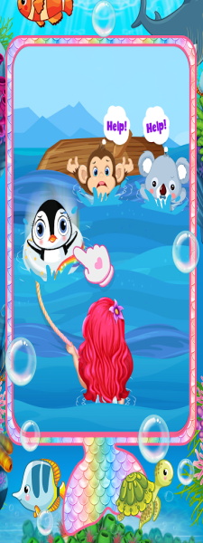 Baby Princess Mermaid Phone Zrzut ekranu 3