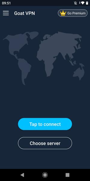 Goat VPN Schermafbeelding 1