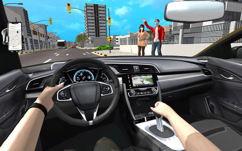 Open World Taxi Sim 2023应用截图第4张