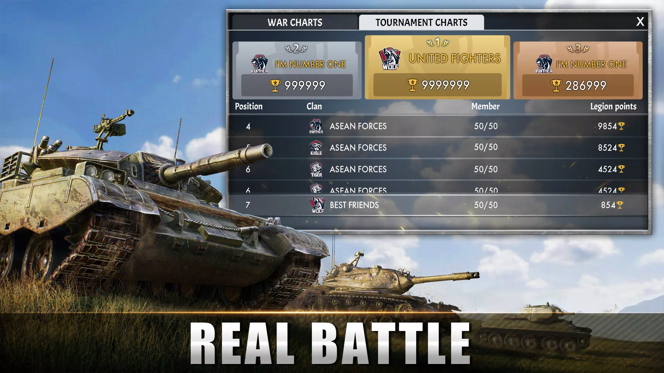 Tank Warfare: PvP Battle Game應用截圖第2張