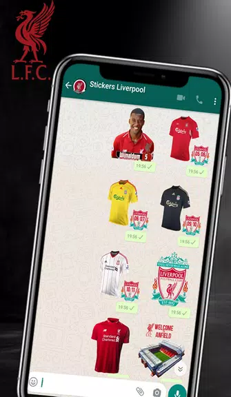 Liverpool Stickers Unofficial Screenshot 3