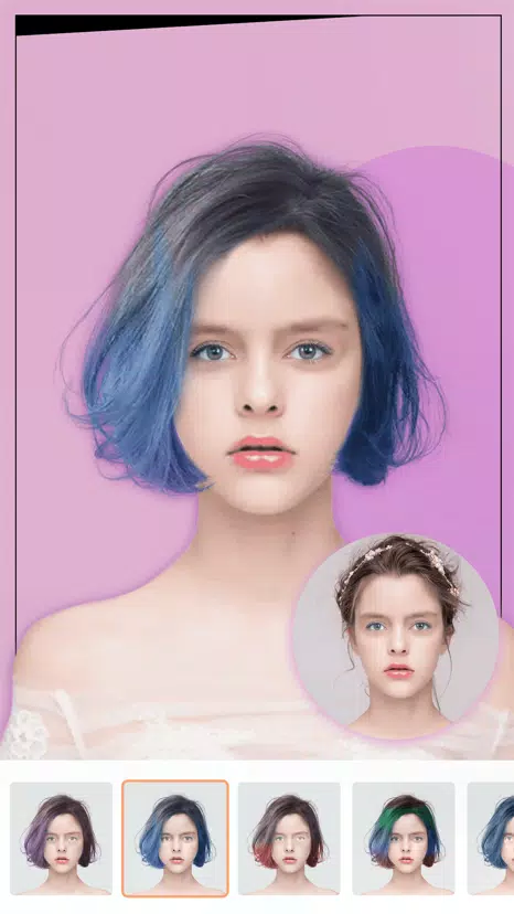 Frisuren-Simulator - FrisurApp Screenshot 2