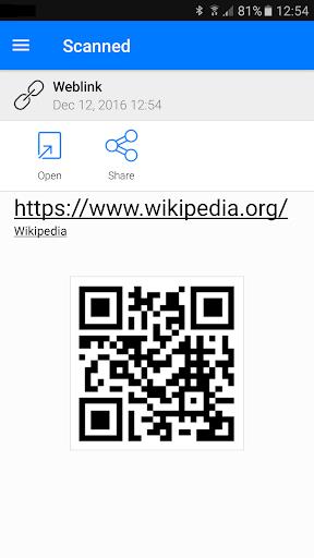 QR Code Reader QR Code Scanner ภาพหน้าจอ 4