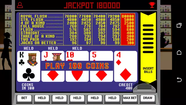 Video Poker Jackpot Скриншот 1
