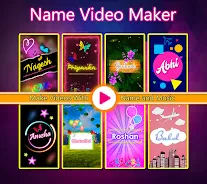 Schermata Name Video Maker - Status 2023 2