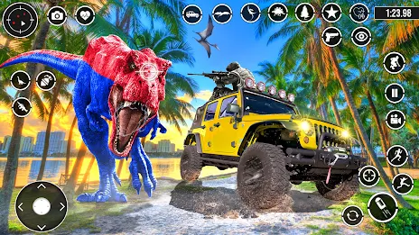 Real Dino Hunting 3D shooting Скриншот 1