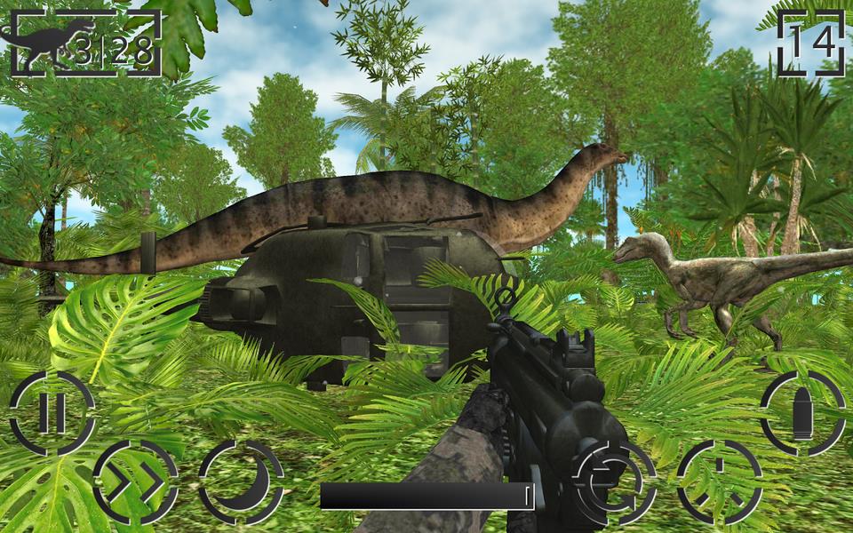 Dinosaur Hunter: Survival Game स्क्रीनशॉट 3