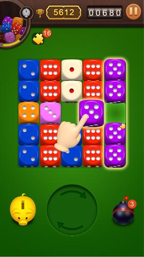 Dice Jigsaw Puzzle Скриншот 1