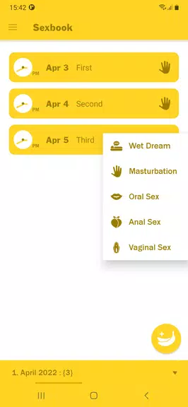 Sex Tracker Zrzut ekranu 3