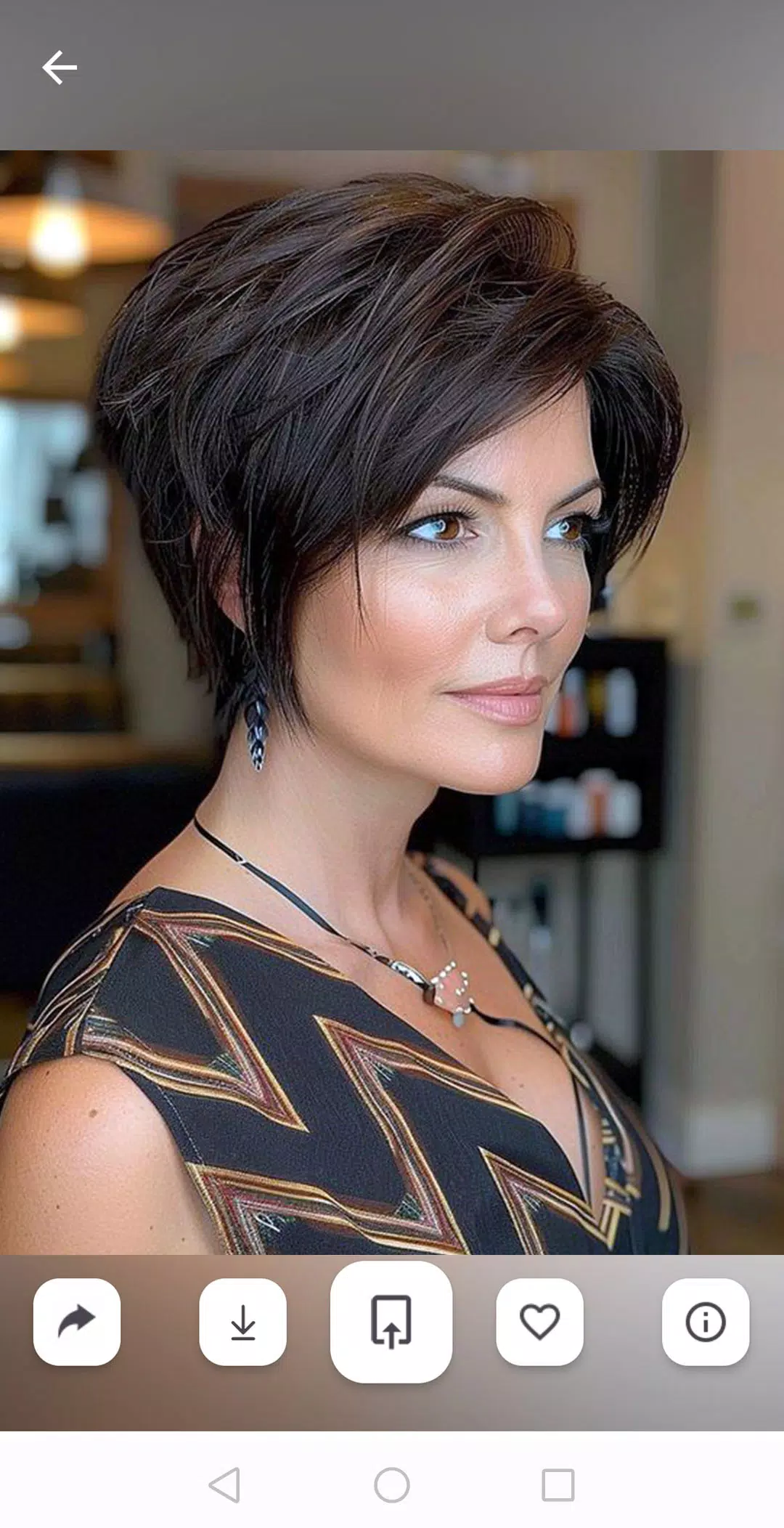 Short Haircuts应用截图第2张