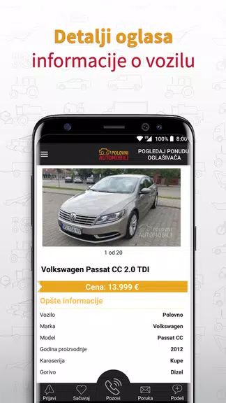 PolovniAutomobili Captura de pantalla 3