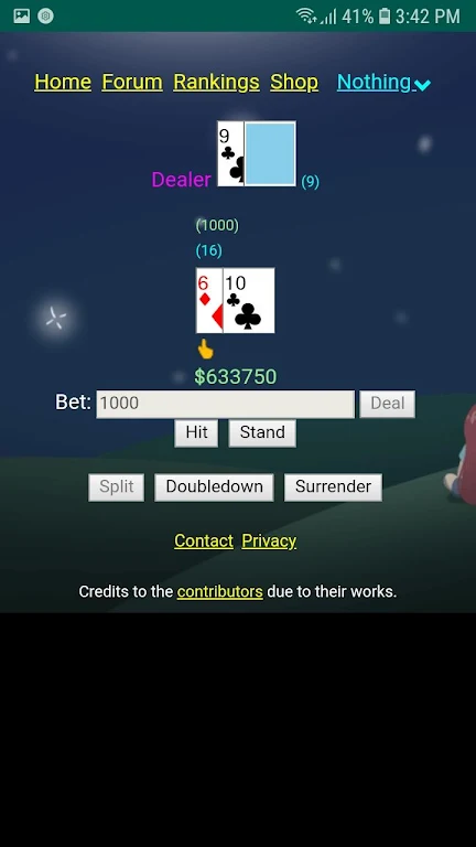 Blackjack Evolved Ekran Görüntüsü 1