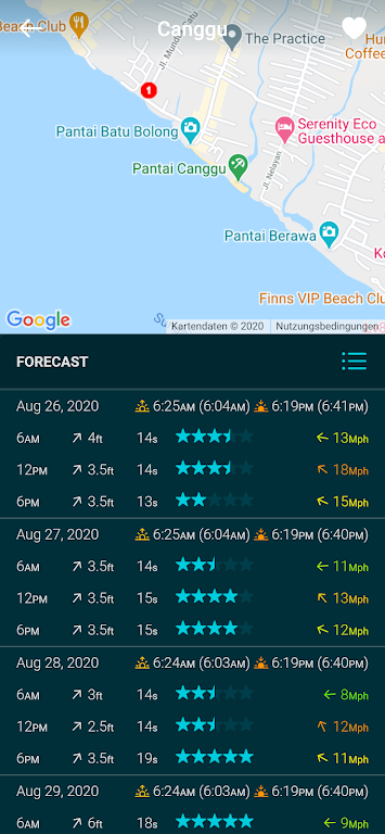 Spotadvisor Surf Forecast Скриншот 3