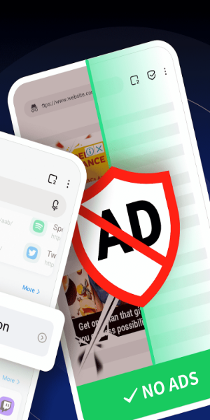 FAB Adblocker Browser: Adblock Ekran Görüntüsü 3