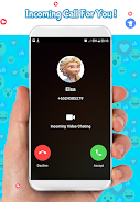 Fake Call with Elssa & Chat应用截图第4张