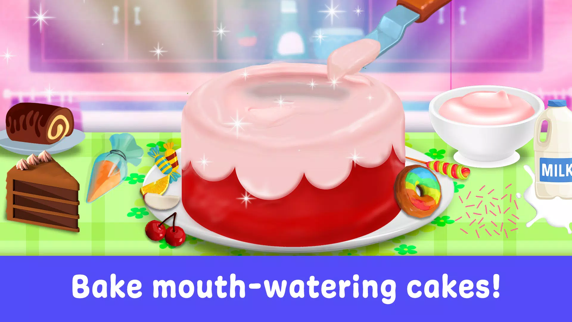 Cake Maker Games for Girls Screenshot 1