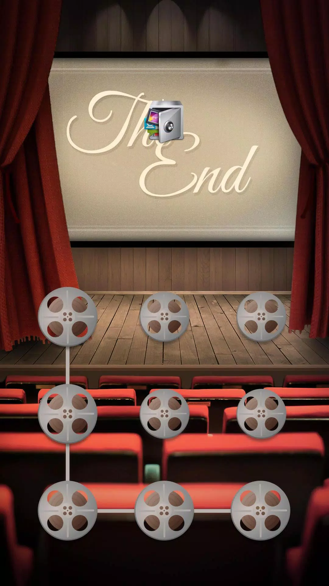 AppLock Live Theme Cinema Скриншот 1