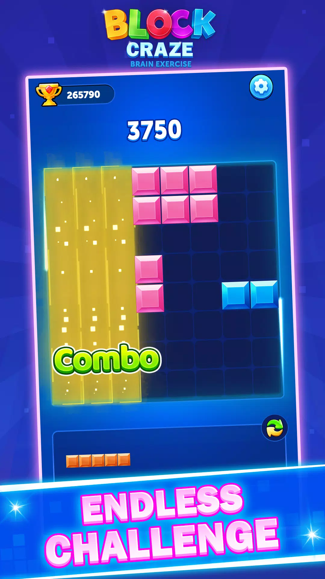 Schermata Block Craze：Brain Exercise 3