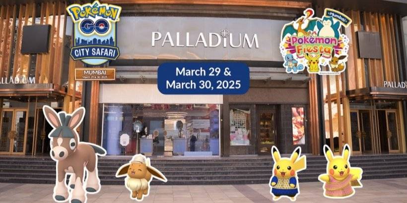 ムンバイのフェニックスパラジウムでのポケモンフィエスタイベント