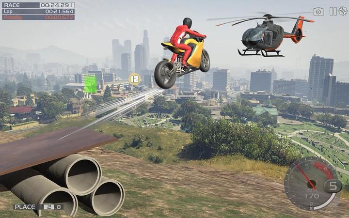Crazy Stunt Rider GT Bike Game應用截圖第1張