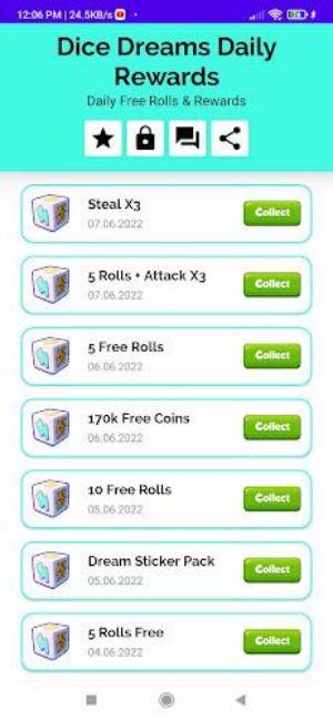 Dice Dreams Daily Rewards Screenshot 2