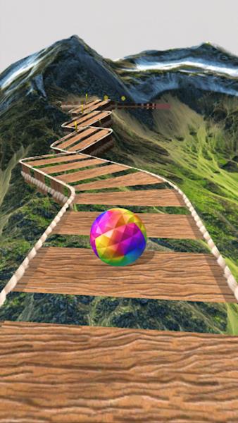 Sky Rolling Balls 3D ဖန်သားပြင်ဓာတ်ပုံ 1