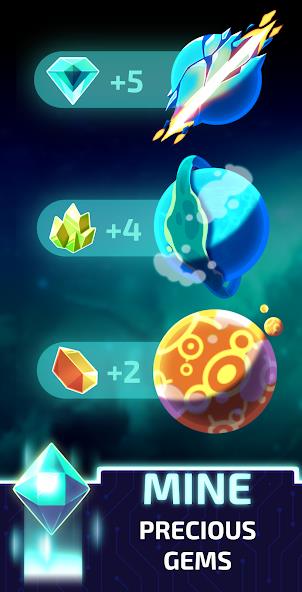 Idle Planet Miner Mod Schermafbeelding 3