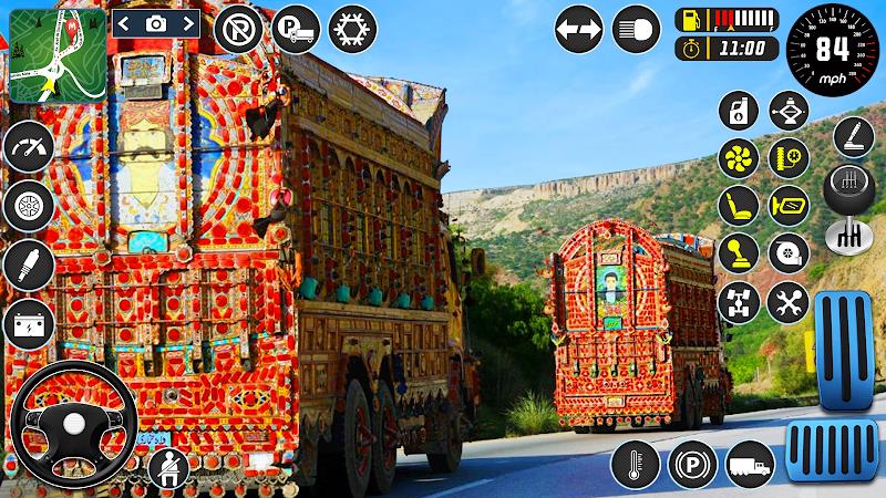 Pak Truck Trailer Transporter Скриншот 3