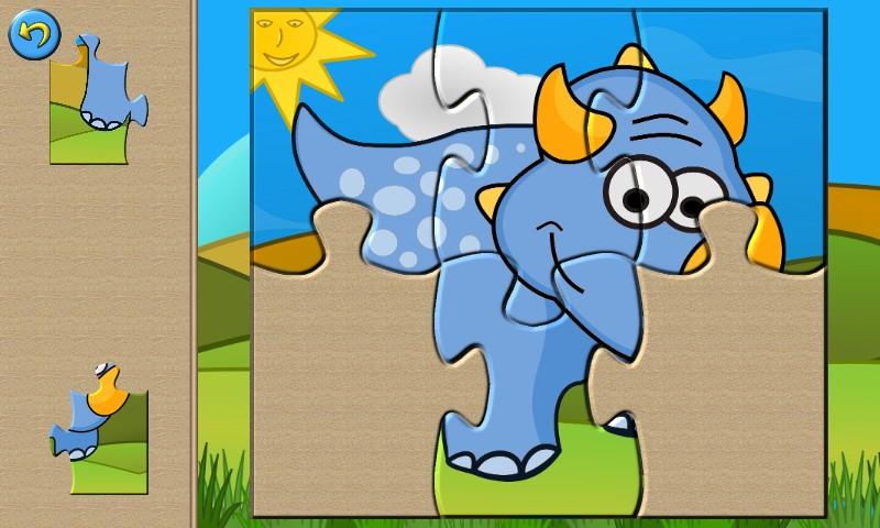 Dino 兒童拼圖遊戲應用截圖第1張