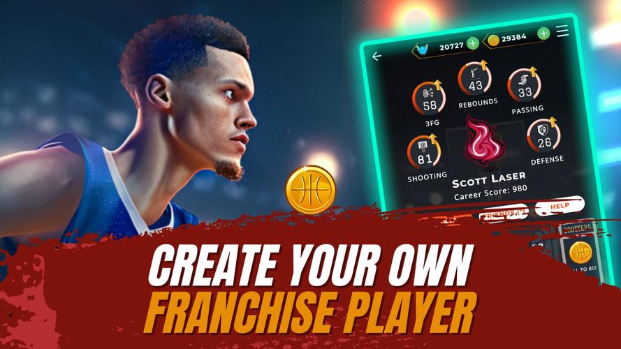 Astonishing Basketball Manager Скриншот 2