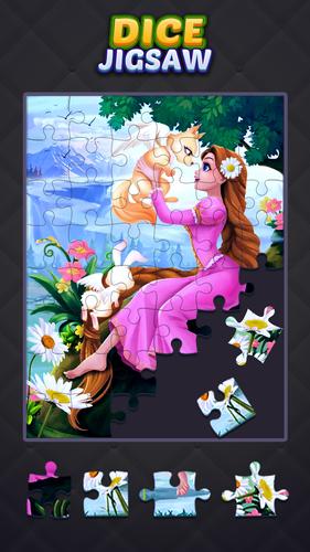 Dice Jigsaw Puzzle Скриншот 3