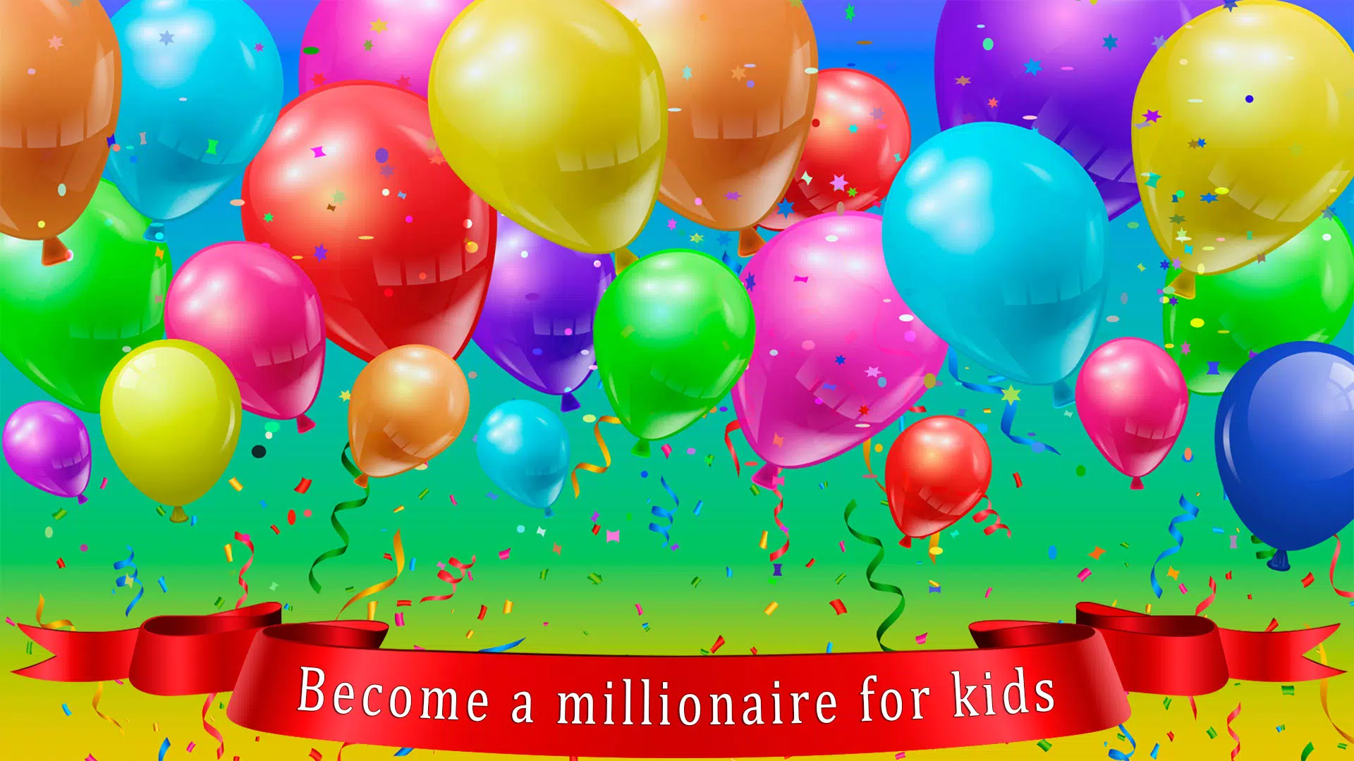Kids Quiz Games: Millionaire ภาพหน้าจอ 1