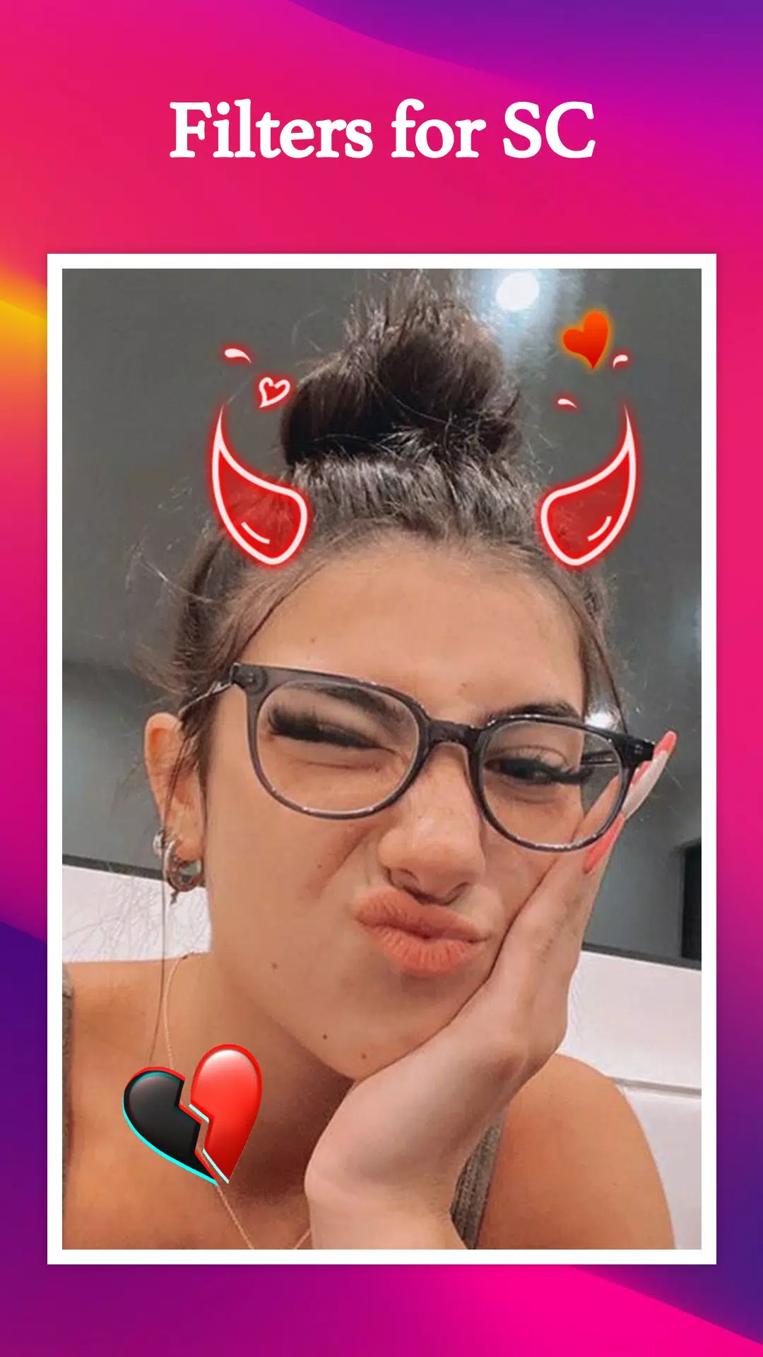 Filters for SC & Stickers Capture d'écran 3