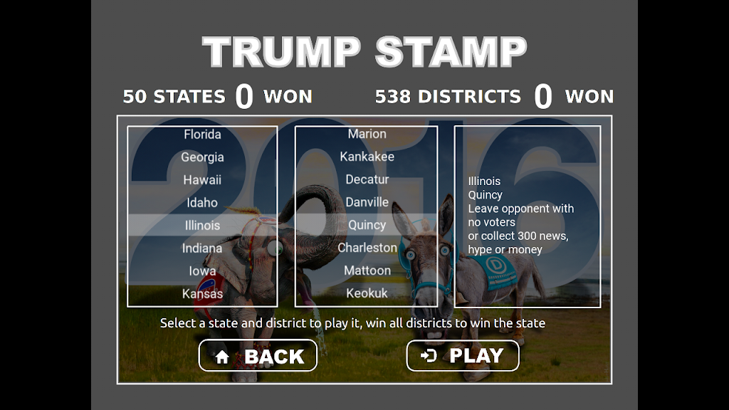 Schermata Trump Stamp by Yuri Ammosov 2
