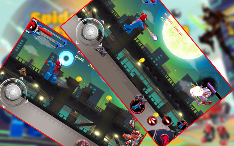 Spider Lego Battle Transform ภาพหน้าจอ 4
