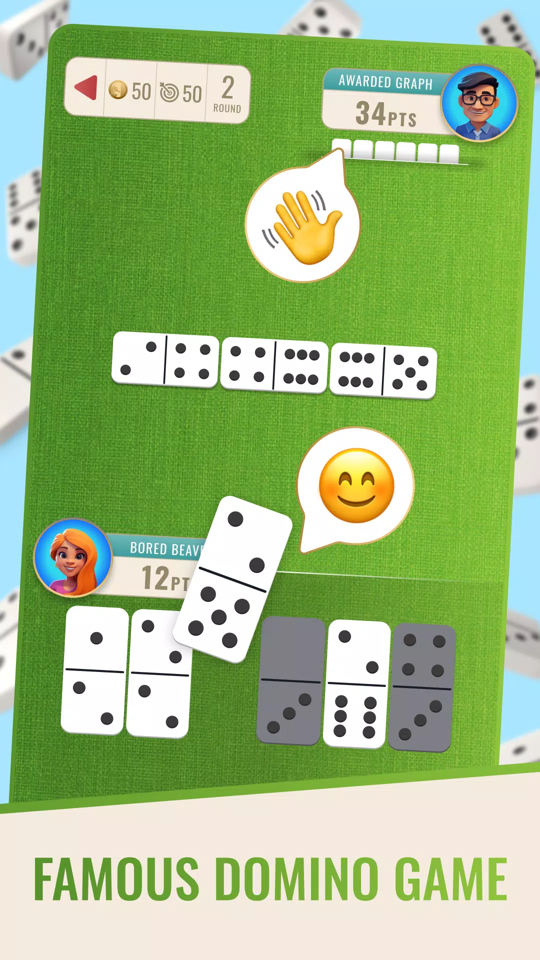 Domino Build - Board Game Captura de pantalla 1