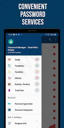 Schermata Smart Password Manager 4