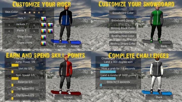 Snowboard Freestyle Mountain應用截圖第4張