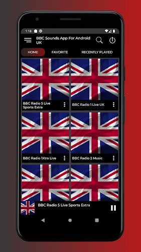 BBC Sounds App For Android UK Captura de pantalla 1