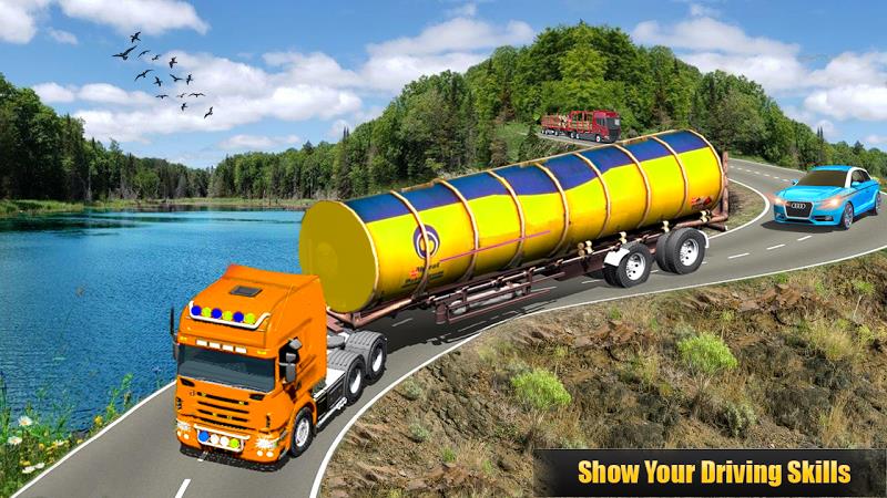 Truck Sim :Modern Tanker Truck 스크린샷 3