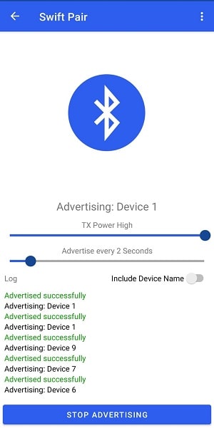 Bluetooth Le Spam Скриншот 2