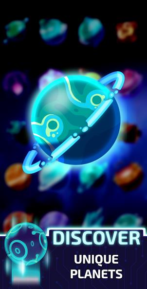 Idle Planet Miner Mod Schermafbeelding 2