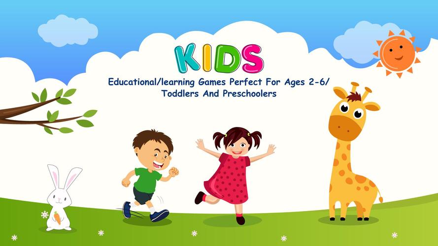 Kids Preschool Learning Games Скриншот 1