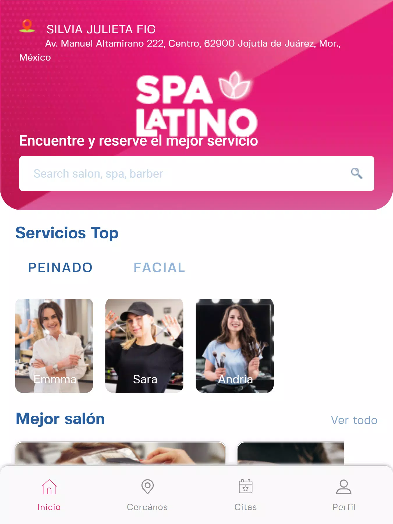 SPA Latino Capture d'écran 3